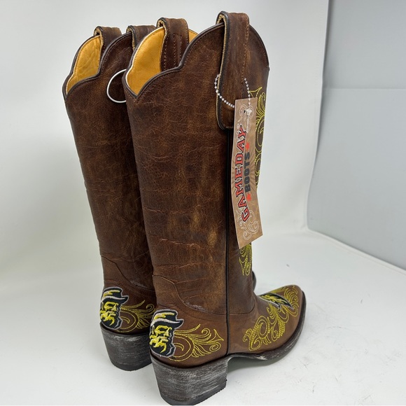 Gameday boots Appalachian State Mountaineers Leather Cowboy Boot university - Picture 11 of 14